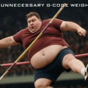 Heavy G-code Drags You Down